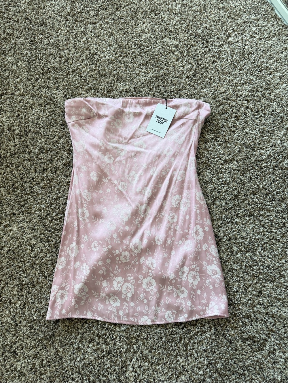 Princess Polly strapless mini dress BNWT